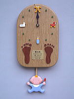 足型振り子時計１８種類のリストへ