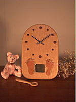 足型置き時計２種類リストへ